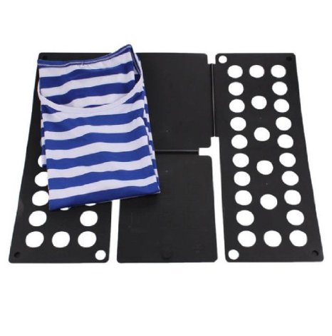 Cocoinn Laundry Fold Board Magic Fast folding Clothes (Black)
