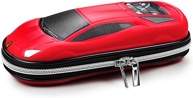 Supercar Pencil Case EVA Car Pen Pouch Stationery Box Anti-shock for School Students Teens