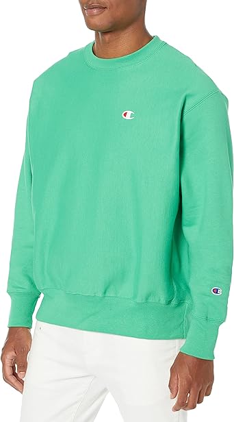 Champion Men's Crewneck Sweatshirt, Reverse Weave, Heavyweight Fleece Sweatshirt for Men