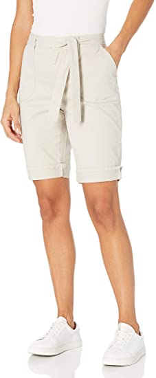 Gloria Vanderbilt Women's Chic Self Belted Bermuda Short