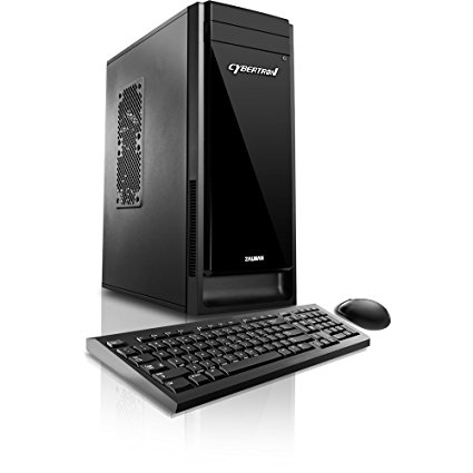 CybertronPC Evoke-GTX75 Gaming Desktop - AMD Athlon II X4 860K 3.7GHz Quad-Core Processor, 8GB DDR3 Memory, NVIDIA GTX750 (1GB GDDR5) Graphics, 1TB HDD, DVD±RW, Microsoft Windows 10 Home 64-Bit