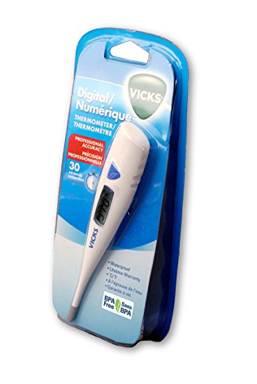 Vicks Digital Thermometer (White)