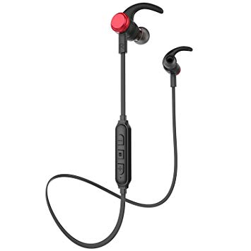 Bluetooth Headphones, BYZ 4.1 Magnetic in-Ear Wireless Earbuds Sports Stereo Headphones with Mic, AptX Stereo, 6 Hrs Playtime, IPX4,CVC 6.0 Noise Cancelling for Workout