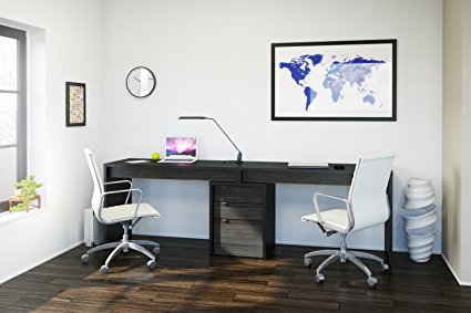 Sereni-T Home Office Kit with Two Reversible Desk Panels
