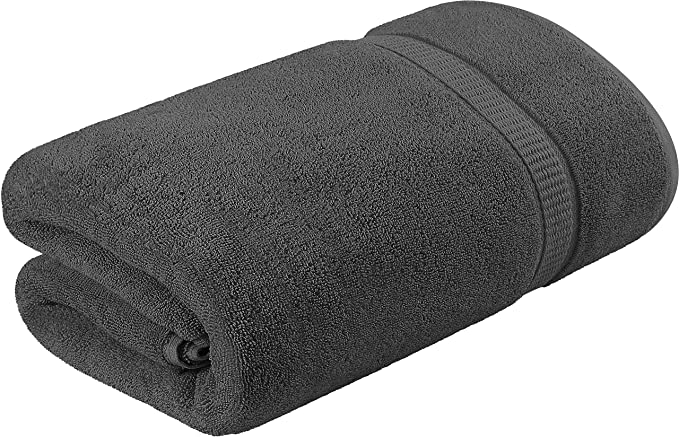 Luxury Bath Sheet Towel (Grey; 35 x 70 Inch) Cotton Extra Large Beach Bath Towels, Machine Washable, Hotel Quality, Super Soft and Highly Absorbent Towels By Utopia Towels