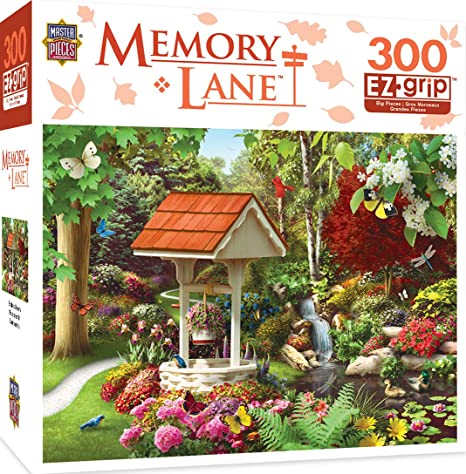 MasterPieces Memory Lane Endless Dream EZ Grip Jigsaw Puzzle, Art by Alan Giana, 300-Piece