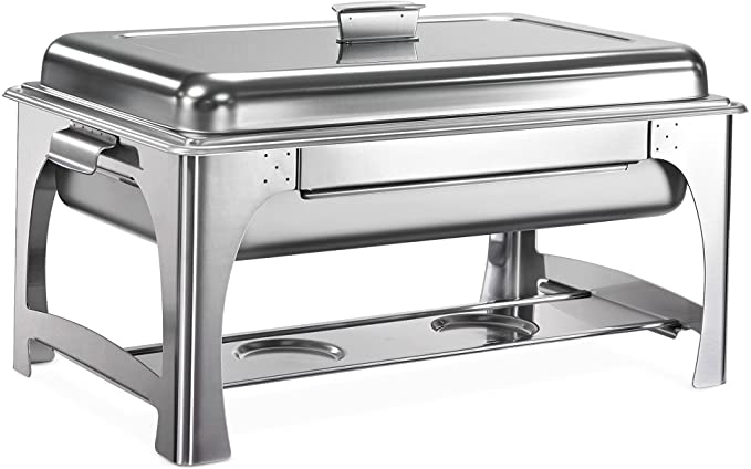 Tramontina 80205/520DS Pro-Line Stainless Steel Chafing Dish, 9-Quart, NSF-Certified