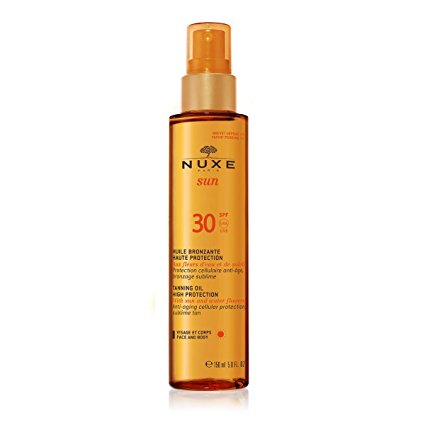 Nuxe Sun by Nuxe Tanning Oil for Face & Body SPF30 150ml