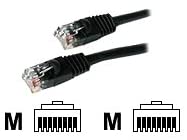 StarTech.com Cat5e Ethernet Cable - 6 ft - Black- Patch Cable - Snagless Cat5e Cable - Short Network Cable - Ethernet Cord - Cat 5e Cable - 6ft