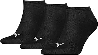 PUMA Unisex Sneaker Trainer Plain Socken (3er Pack)