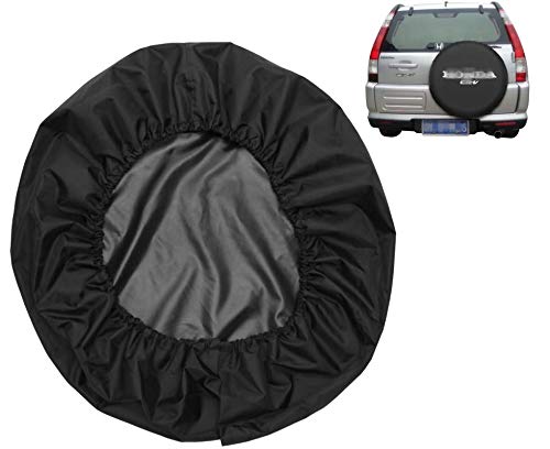 Spare Tire Cover Leather Car Truck SUV Camper for Honda CRV CR-V Size M R15 235/65R17 255/65R16 235/75R15 245/70R15 255/65R16 (Diameter 28inch-30inch)