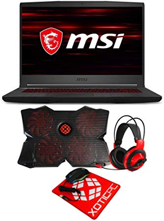 MSI GF65 Thin 9SD-004 Essential (i7-9750H, 32GB RAM, 2TB NVMe SSD, NVIDIA GTX 1660 Ti 6GB, 15.6" Full HD 120Hz 3ms, Windows 10) VR Ready Gaming Laptop