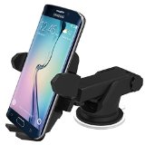 iOttie HLCRIO132 Easy One Touch Wireless Qi Standard Car Mount Charger for Qi Enabled Devices - Standard Packaging - Black