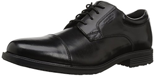 Rockport Mens Essential Details Waterproof Cap-Toe Oxford