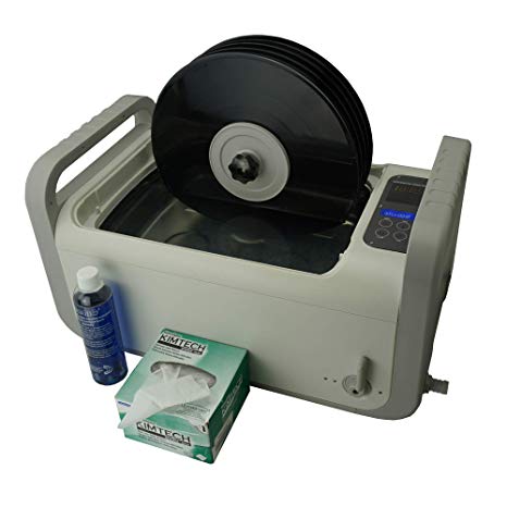 iSonic P4875 MVR or P4875II-4T MVR Motorized Ultrasonic Vinyl Record Cleaner, 2 gal/7.5 L, 110V