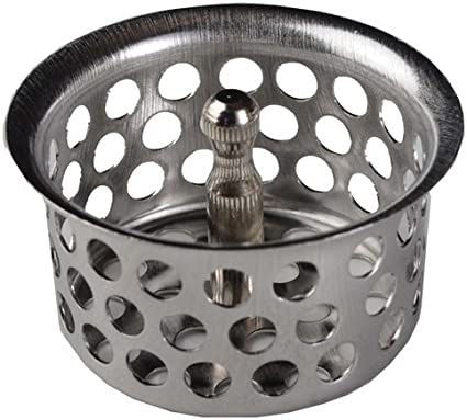 Strainer With Post 1 1/2" Stainless Steel