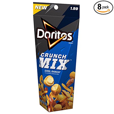 Doritos Crunch Mix Cool Ranch Flavored Snack Mix, 3 Ounce (Pack of 8)