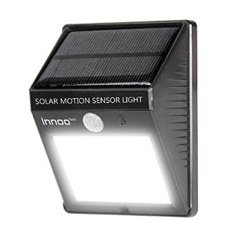 Innoo Tech Solar Motion Sensor Light Solar Powered Water Resistant Wireless Security 12 LEDs Bright Motion Sensor Light For Outdoor Wall Garden Lamp Patio Deck Yard Home Driveway Stairs