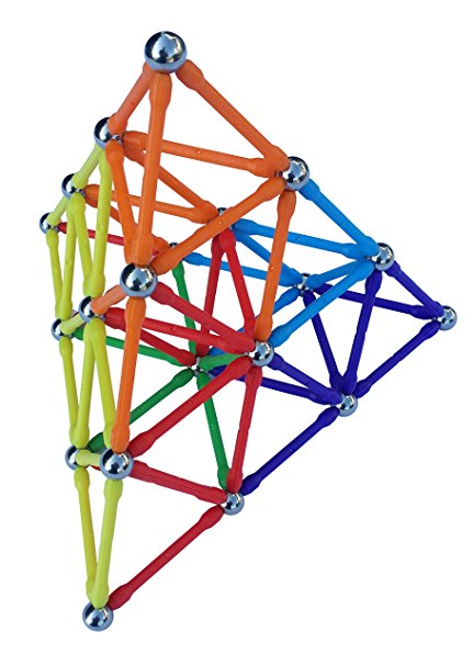 DynaMagz114 containing 66 magnetized rods at 2.3" length and 48 steel balls at 0.5" diameter offered by MAGZ