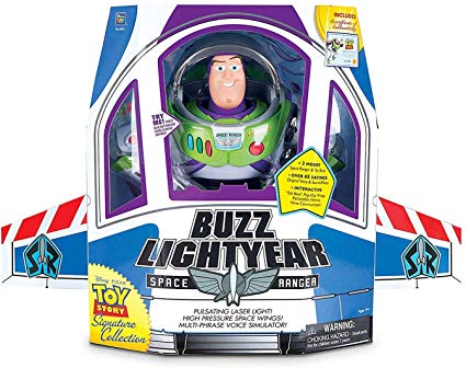 Toy Story Talking Buzz Lightyear Space Ranger, Pixar Toy Story Collection