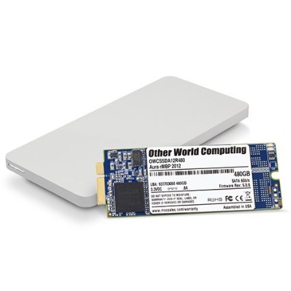 1.0TB OWC Aura 6G SSD   Envoy Pro Upgrade Kit for 2012 / Early 2013 MacBook Pro with Retina display