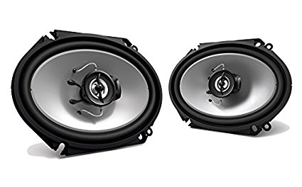 2) New Kenwood KFC-C6865S 6x8" 250 Watt 2-Way Car Audio Coaxial Speakers Stereo