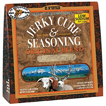 Hi Mountain Jerky Cure & Seasoning: Low Sodium Original Blend
