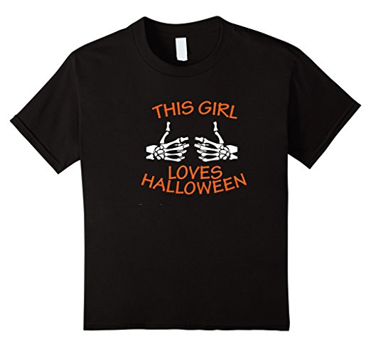 Halloween T-Shirts - This Girl Loves Halloween Tee
