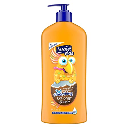 Suave Kids 2-in-1 Smoothing Coconut Splash Shampoo   Conditioner, 532ml