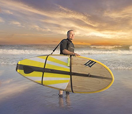 New Improved- Stand Up Paddleboard-SUP/ Surfboard Shoulder Carry Strap FREE Water Bottle Storage Bag