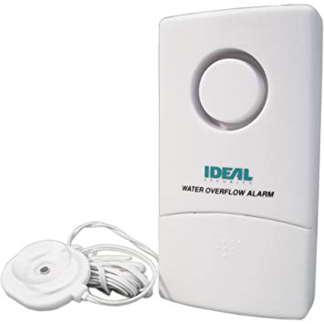 Ideal Security Inc. (SK606) Flood Water and Overflow Alarm, White
