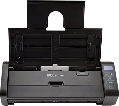 IRISCan Pro 5 PC and Mac Mobile Multi-Functional Duplex Color Document Image Scanner 23 ppm with Ultrasonic Feature