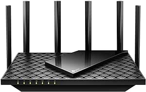 TP-Link AX5400 Dual-Band WiFi 6 Router, 2.5G WAN/LAN Port, 160MHz Bandwidth, USB 3.0 Port, 8K Streaming, EasyMesh-Compatible, HomeShield Security, Gaming & Streaming, Smart Home (Archer AX72 Pro)