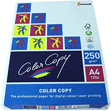 Color Copy A4 Paper - 250gsm 125 sheets