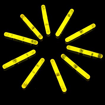 Fun Central U8 1.5" Mini Glow Sticks - Yellow 50ct
