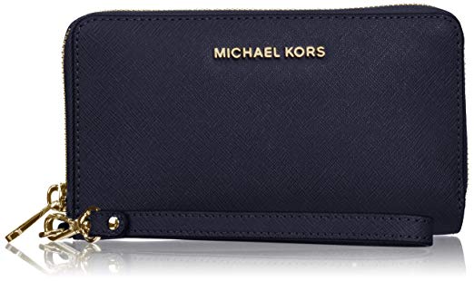 Michael Kors Women's Jet Set Travel Large Smartphone Wristlet