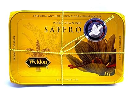 Pure Spanish Saffron 1oz Tin Kosher Certified_AB