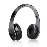 Wireless Headphone Over-Ear Headphone Bluetooth Headset Hi-fi Stereo Mp3 Headphone Sport Headphone with 35mm Audio Jack and Noise Reduction Mic for iPhone Android PC Other Bluetooth Enabled Devices