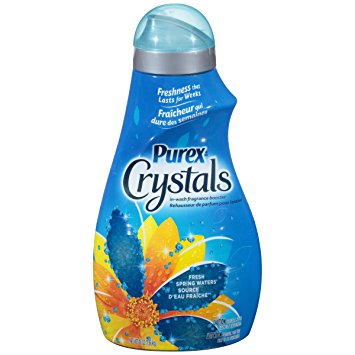 Purex Crystals In-Wash Fragrance Booster, Fresh Spring Waters, 48 Ounce