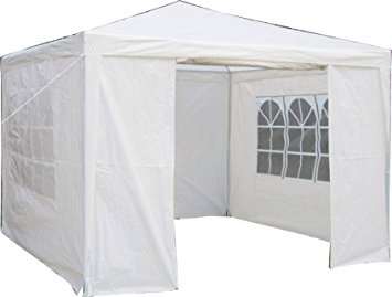 Airwave 3 x 3 m Party Tent Gazebo Marquee with Unique WindBar and Side Panels