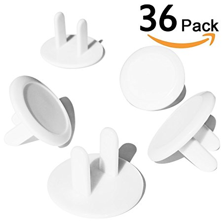 Outlet Covers, Child Proofing White Outlet Plugs, Electrical Outlet Covers Baby Proof Safety (36Pack)