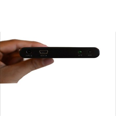 BIPRA USB 2.0 External Caddy/Enclosure For 2.5" Laptop SATA Hard Drive. USB Bus Powered - Black