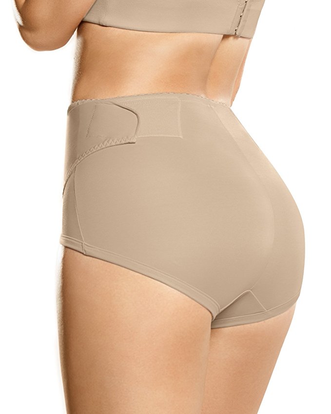 Leonisa Women's Postpartum Panty with Adjustable Belly Wrap