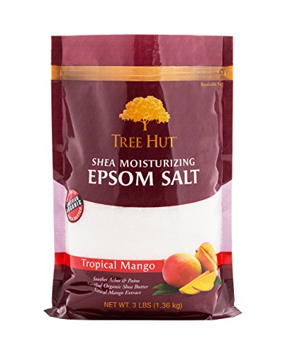 Tree Hut Shea Moisturizing Epsom Salt, Tropical Mango, 3 lb Bag