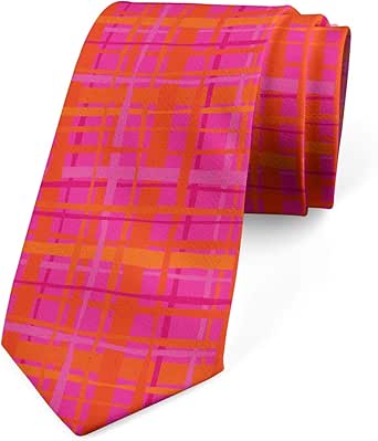 Ambesonne Multicolor Modern Men's Tie