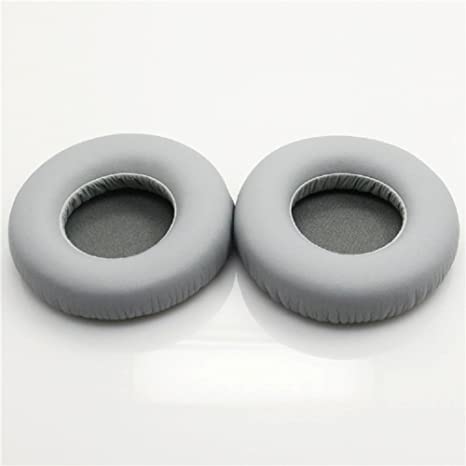 VEKEFF Replacement Ear Pads Earpad Ear Cups Ear Cover Cushions for Monster DNA On-Ear Headphones (Gray)
