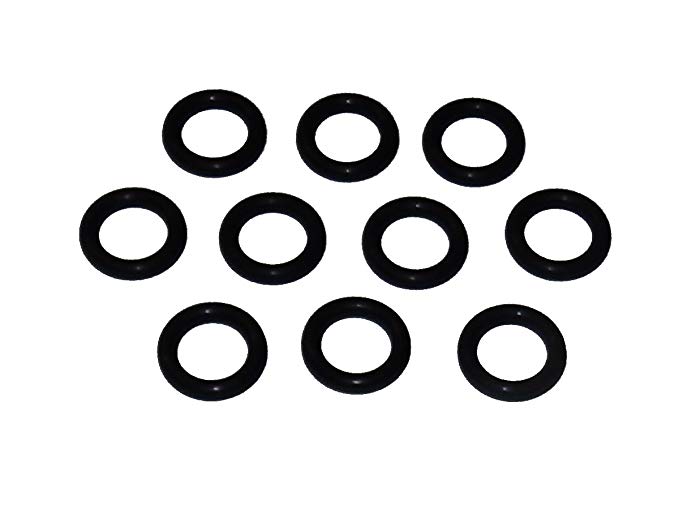 Captain O-Ring - Power Pressure Washer O-Rings for 1/4" Quick Coupler, High Temperature Viton (10 pack)