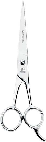 Mundial Laser Hair Scissors 6", World S/A, Silver (BC-343)
