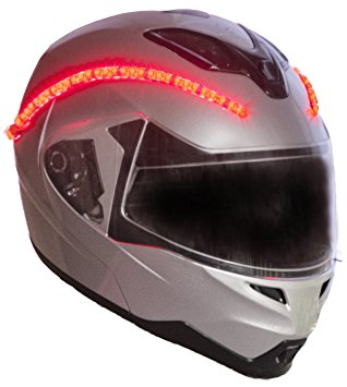 LightRider™ 360° High Lumen LED Motorcycle Helmet Light with ‘Power-Protected’ Battery Pack