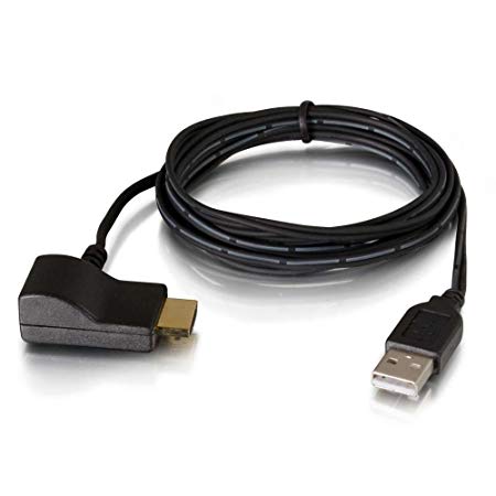 C2G 42236 USB Powered HDMI Voltage Inserter, TAA Compliant, Black (5.8 Feet)